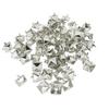 100 Pieces 7mm Alloy Pyramid Studs Punk Rivets for Leather Bag Shoes Studs Craft Biker Fashion Goth