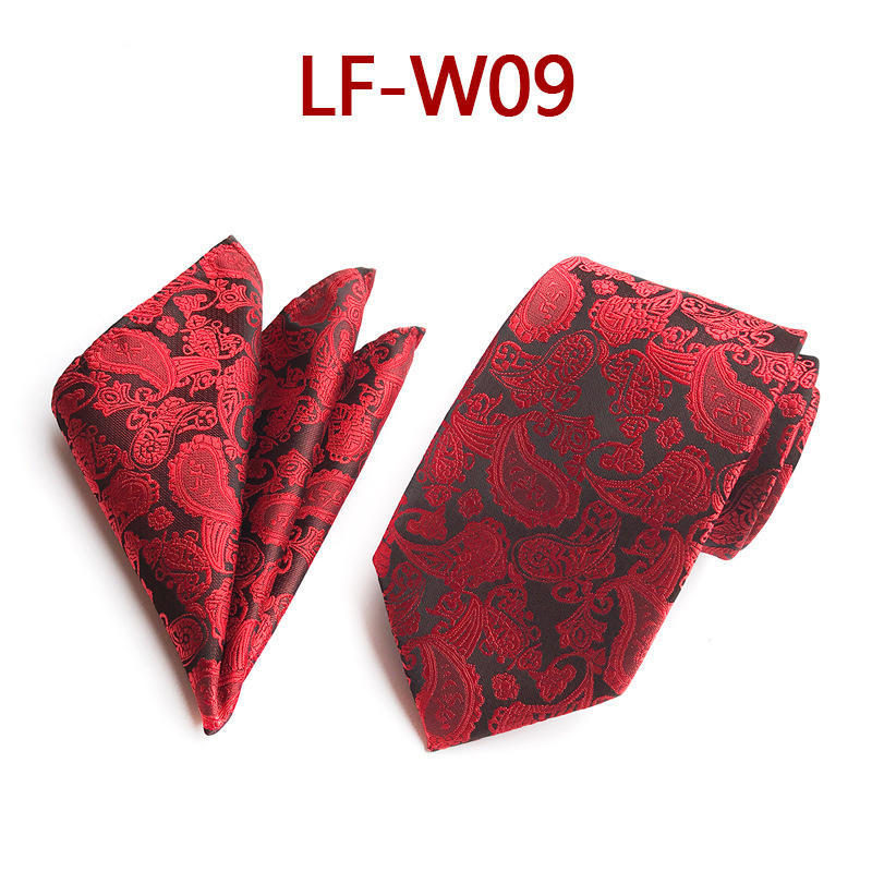 Polyester Material Fashion Suit Waist Tie Plus Pocket Towel Set