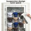 24/18 Grids Cap Storage Rack Wall Mounted Hat Display Holder Bags Door Back Closet Hats Organizer Baseball Caps Hanger