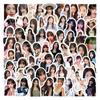 100 Sheets New Style Jang Won-young Celebrity Graffiti Stickers for DIY Decor, Scooter, Water Bottle, and Journal