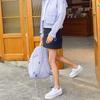 New Converse Polyester Backpack Regular Unisex Light Blue Purple 10023004-A04