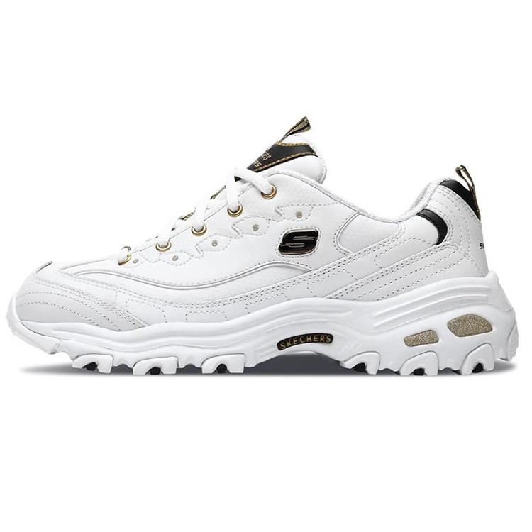 (WMNS) Skechers D Lites low Dad Shoes GS White Women s 11919-WBGD EU 36