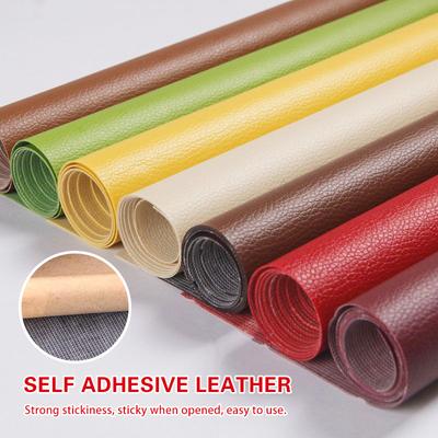 50x137cm/100x137cm PU Leather Self Adhesive Fix Subsidies Simulation Skin Back Since The Sticky Rubber Patch Leather Sofa Fabrics