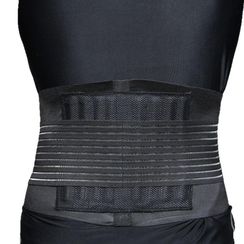 1Pc Breathable Steel Plate Lumbar Support Belt with Intervertebral Disc Support and Warmth for Weightlifting, Squats, and Abdominal Support