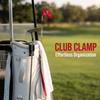 14PCS Clip-On Mount Golf Club Holder Compact Design Golf Bag Clip Iron Holder  Golf Bag Storage