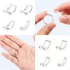8er-Pack Ringgrößenversteller für lose Ringe, passt für jeden Ring, passt für Bandbreiten 1-10 mm, unsichtbares Design für Damen und Herren