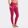 BUBBLELIME Reflex Cross Side Pocket Pants Yoga Leggings_B02