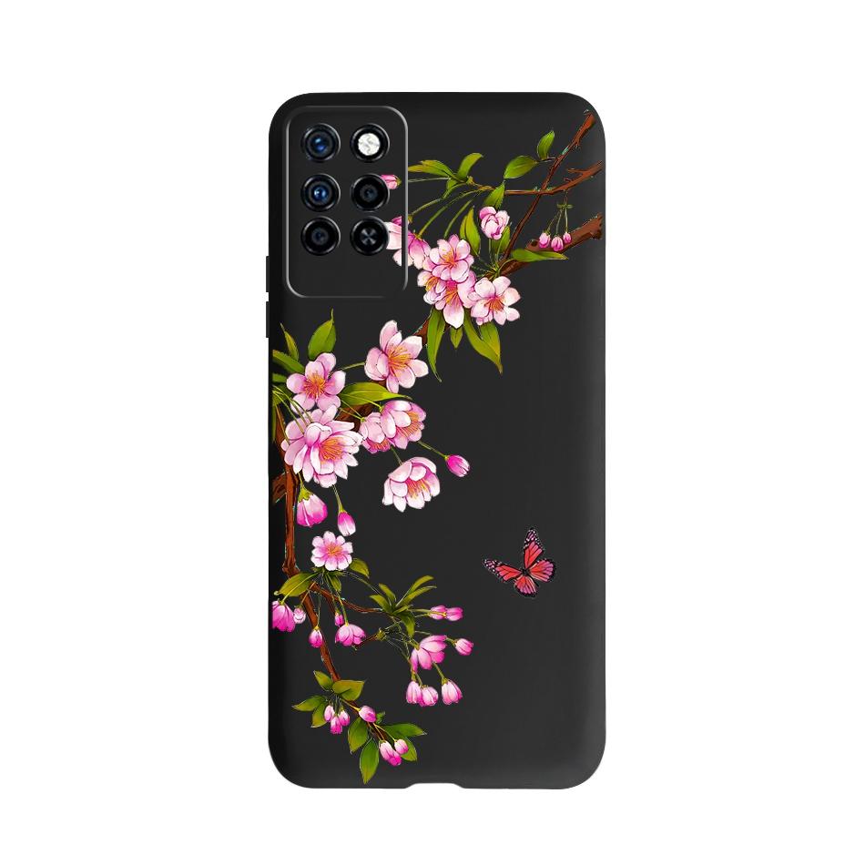 Süße Hülle Für Infinix Note 10 Pro NFC X695C X695 Handyhülle Schwarzes Silikon Weiche Hülle Für Infinix Note 10 Funda Note10 Pro 6.95"