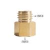 Soda Co2 Gas Converter Adapter for Tr21-4 Female To Tr21-3 Male Thread Quooker Cube Tank Output Cop