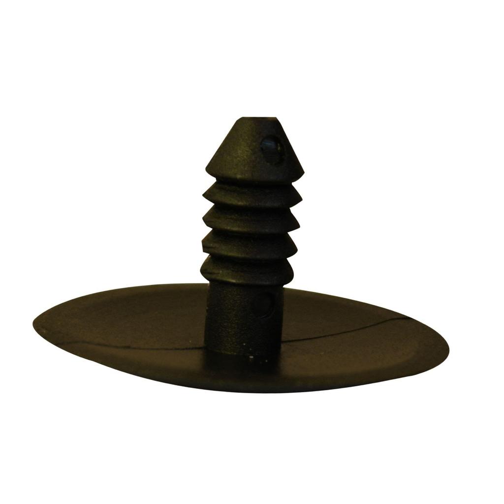 10 Pieces Hood Insulation Retainer, Black for Ford: W704128 SSYYJ6