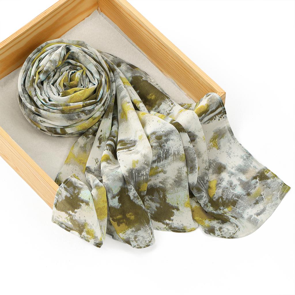 New Pattern Printed Chiffon Hijab Scarf For Woman Muslim Hijabs Shawl Fashion Long Wraps Female Headband Ethnic Islam Turban