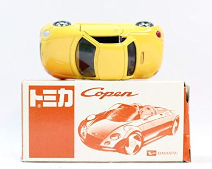 

Tomica not for sale Copen yellow color Planning: Daihatsu Motor Co., Ltd.