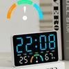 Dual Alarms Digital Wall Clock Large Screen Electronic Table Clock LED Alarm Clock  Home Decor