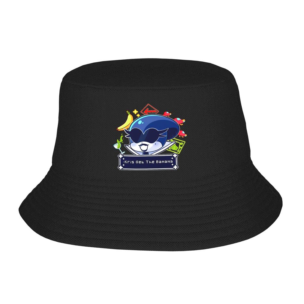 Deltarune Its TV TIME Bucket Hats Spring Picnic Headwear Stuff Tenna Fishing Hat for Women Unisex Boonie Hat Lightweight