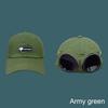 Reverse Glasses Cap Fashion Personality Baseball Cap Adjustable Cotton Casual Cap Cool Outdoor Sun Hat