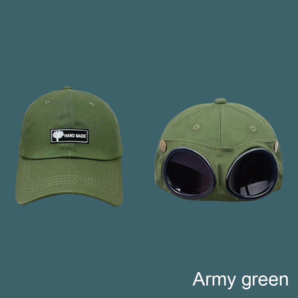 Reverse Glasses Cap Fashion Personality Baseball Cap Adjustable Cotton Casual Cap Cool Outdoor Sun Hat