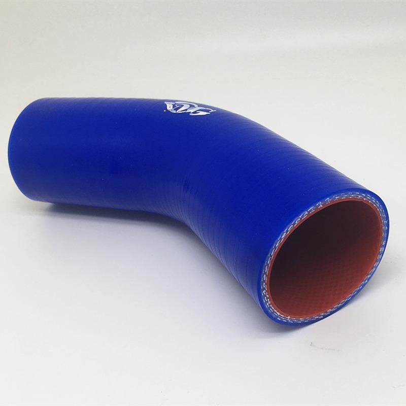 45 Degree Silicone Hose 51/57/60/63/70/76mm 3" 2.75" 2.5" 2.25"  Intercooler Turbo Intake Pipe Coupler Hose