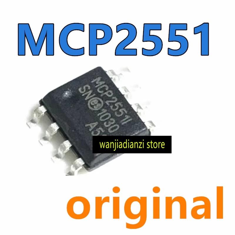 

5 шт. MCP2551I MCP2551 MCP2551-I/SN MCP2551T-I/SN SOP8 Керування інтерфейсом CAN, чіп CAN-комунікації, мікроконтролер