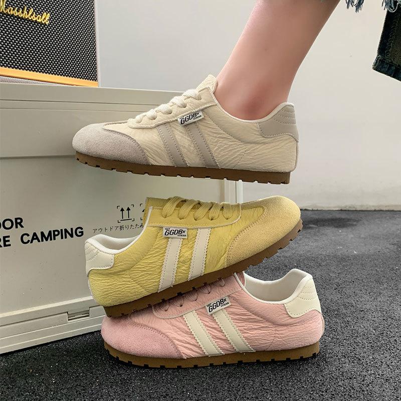 Yellow Forrest Gump Training Shoes  Shoes New Spring and Summer Flat-bottomed Versatile Little White Sports and Leisure Board Shoes