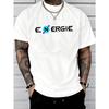 European sizes Men'S Energie Graphic T-Shirt - Urban Chic Style, Soft And Breathable, Fashionable And Versatile, Eye-Catching Print Design