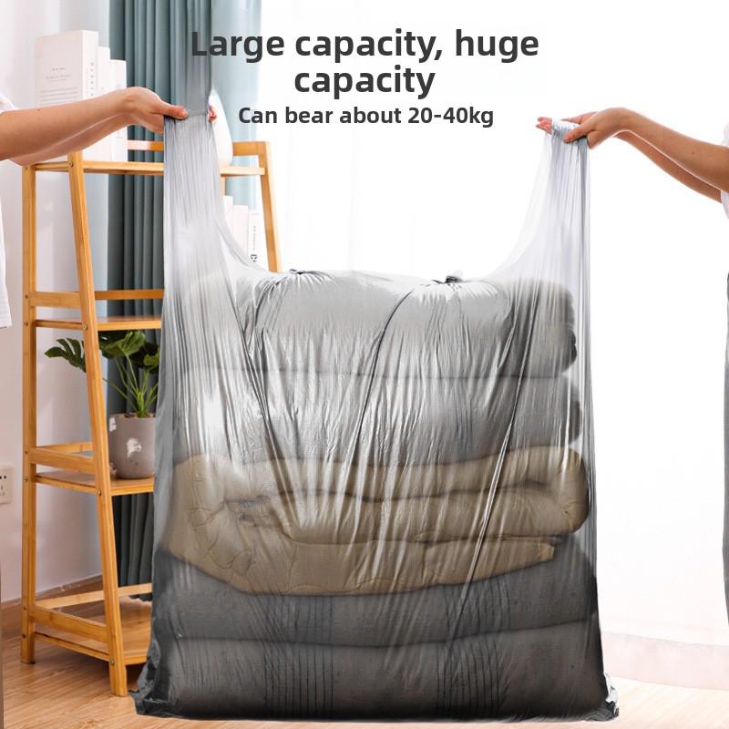 Umzugspackbeutel, Sortierbeutel mit großem Fassungsvermögen, Einweg-Baumwollquilts, Aufbewahrungsbeutel für Kleidung, Umzugsplastiktüten