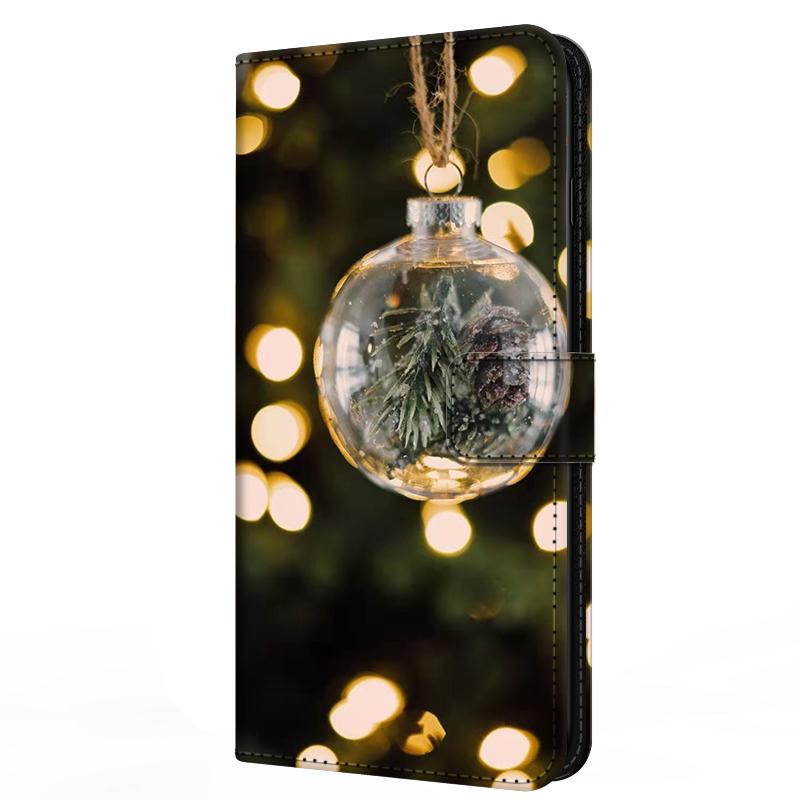 Leather Case For Honor 300 Honor300 Ultra Card Stand Book Cover For Magnetic Wallet Phone Bumper Merry Christmas Shell Flip Para