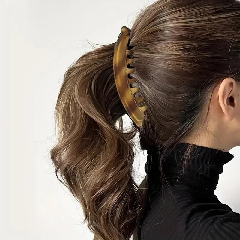 Banana Non-Slip Hair Clip France Popular Tweezers Sprocket Hair Clips Fashion Girls Korean Hairpin Hair Clips Hair Accessories