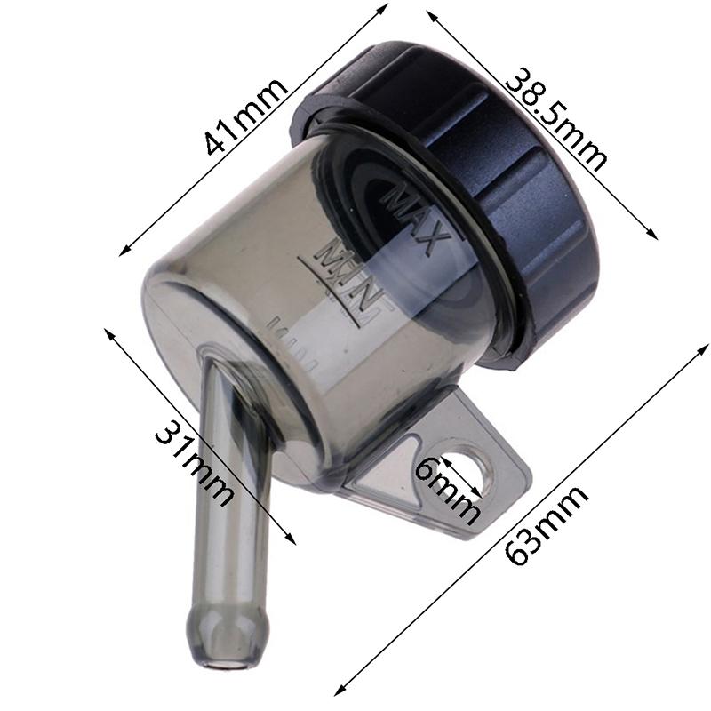Motorcycle Front Brake Fluid  Push Up  Tank Oil Fluid Cup