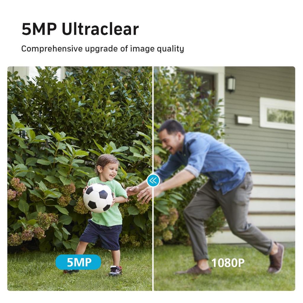 ICSEE 1080P HD WiFi PTZ Utendørskamera med Mobil Fjernovervåking