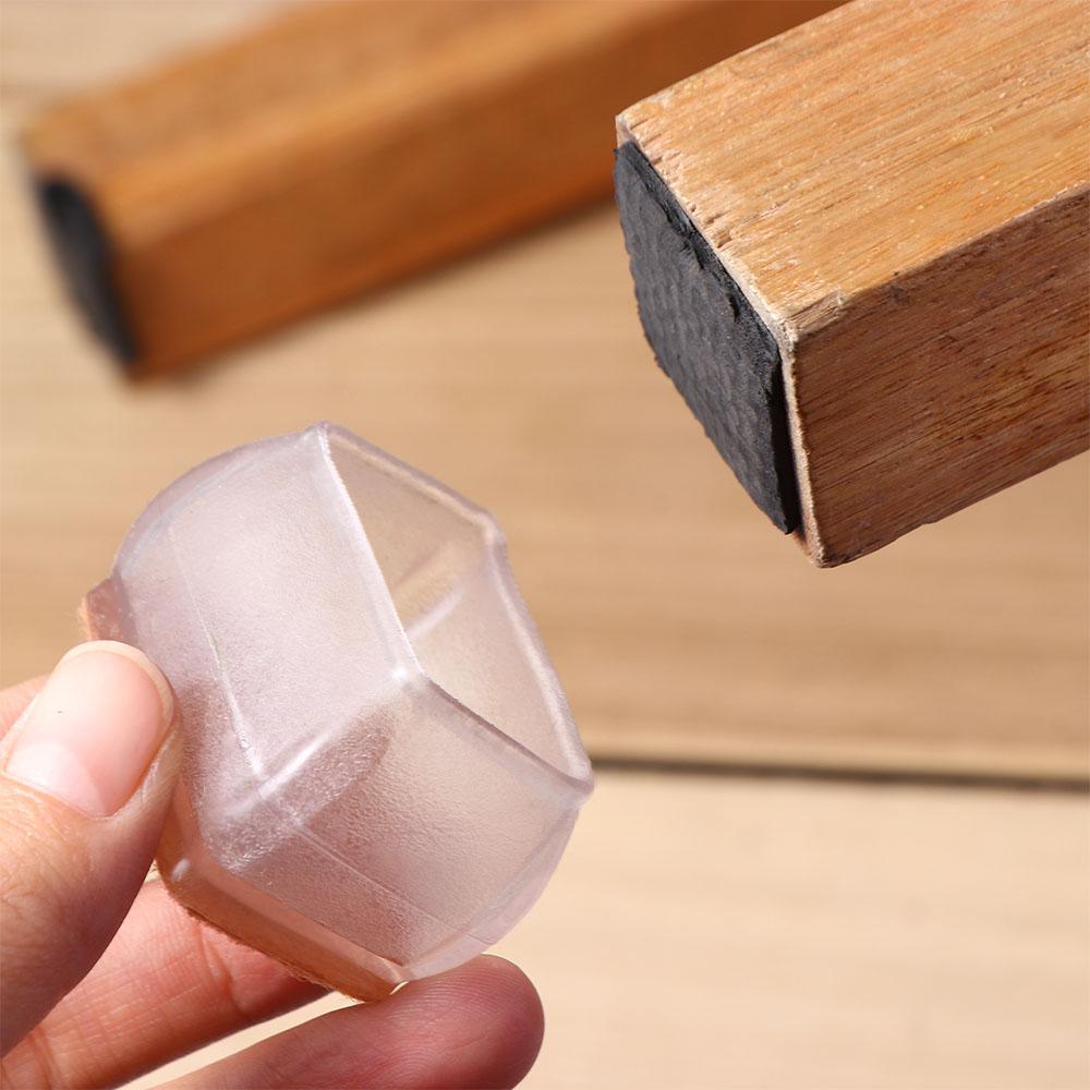 Material TPR Mat Reduce Zgomotul Capace Picioare Scaun Decor Acasă Tampoane Picioare Mobilier Husă Protectoare Pardoseală