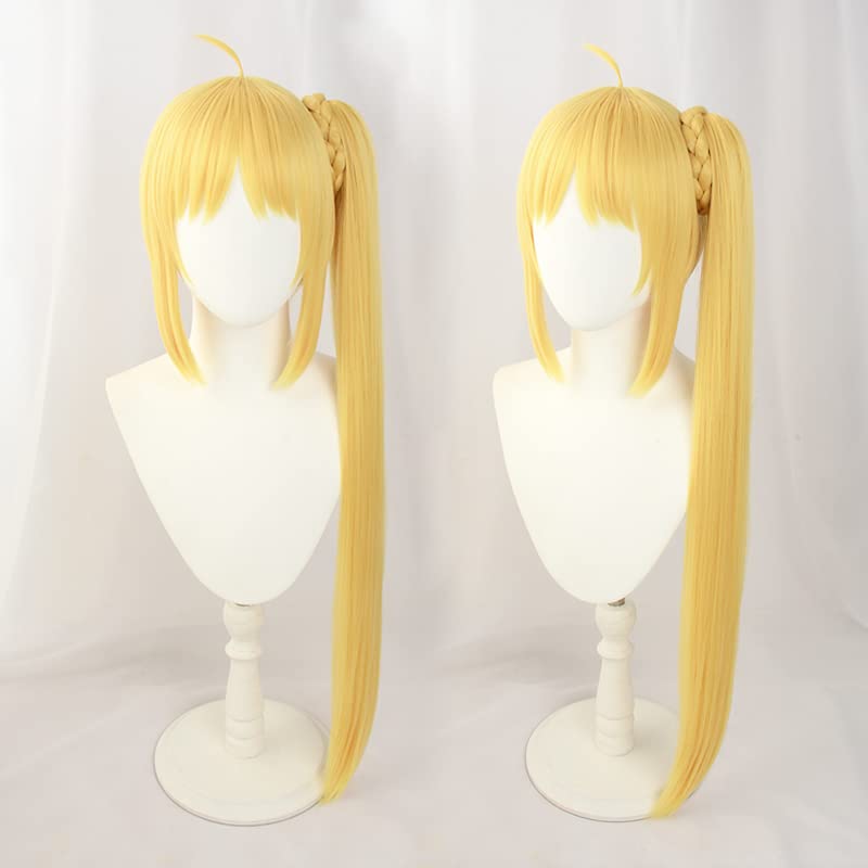 

SUNXXCOS Bocchi the Rock! Термостойкий косплей-парик с сеткой, аксессуар для костюма для женщин (Идзити Нидзика)