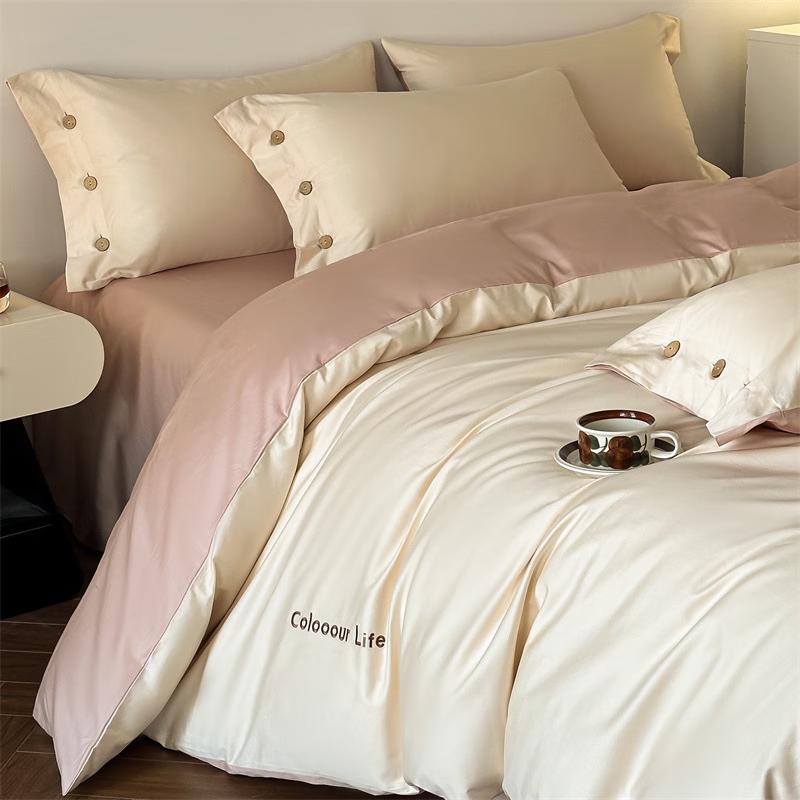 Lilang 120-Count Long-Staple Cotton Bedding Set