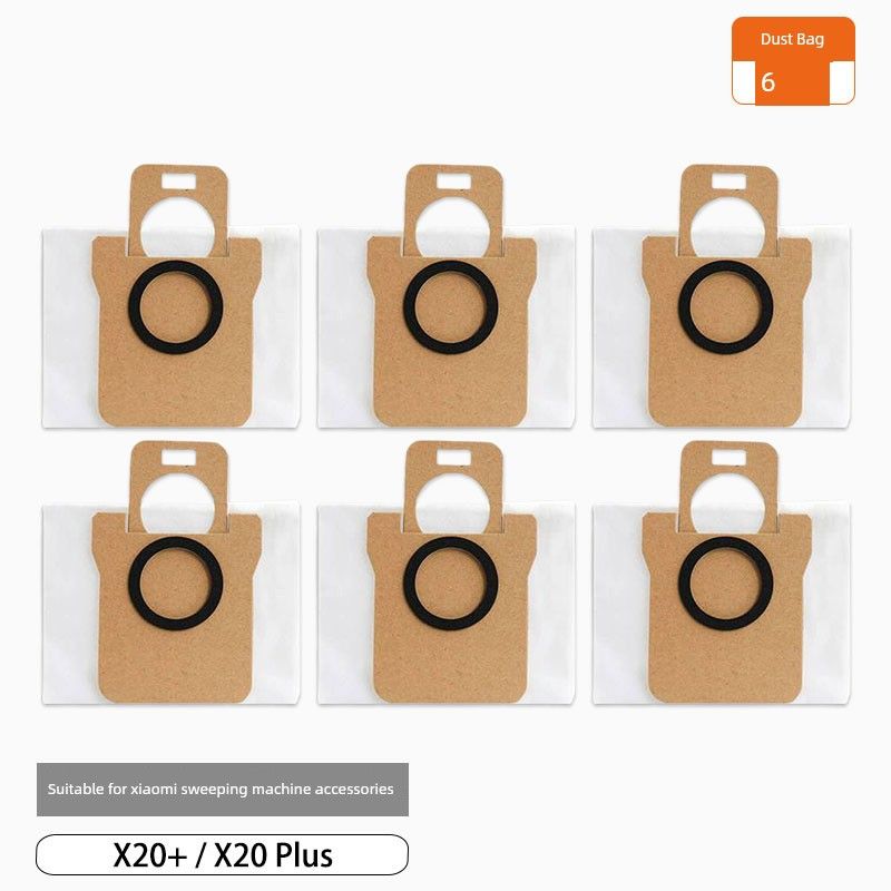 Equipped with Xiaomi Scan Mop Robot X20 +/X20 Plus Accessories Roll Side Brush Filter Screen Dust Bag Mop Cloth Consumables