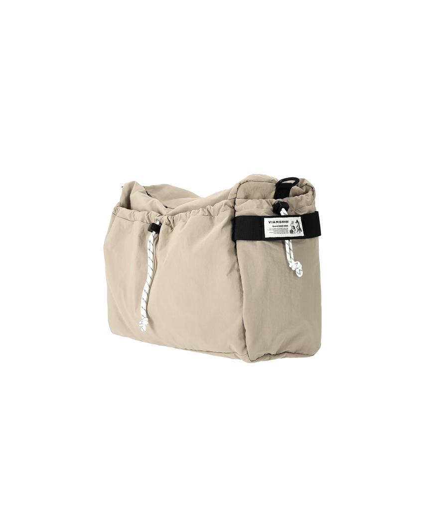 Viamonoh Truvi Big Crossbody Bag (Beige)