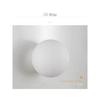 Nordic LED Glass Wall Light Milk White Color Ball Ceiling Light Minimalist Bathroom Corridor Balcony Bedroom Entrance Lighting