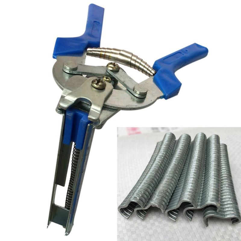 Ring Plier Tool M Clips Chicken Mesh Cage Wire Fencing Crimping Solder Joint Welding Repair Hand Tools