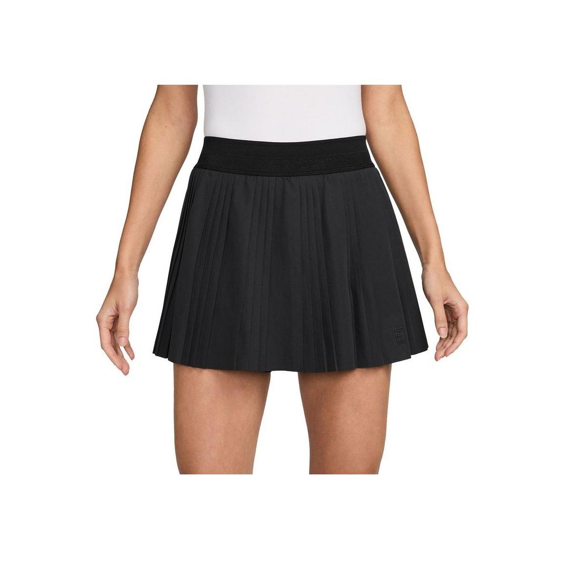 

Nike Solid Color Logo Pleated Skort Women skorts Black FZ6512-010 M