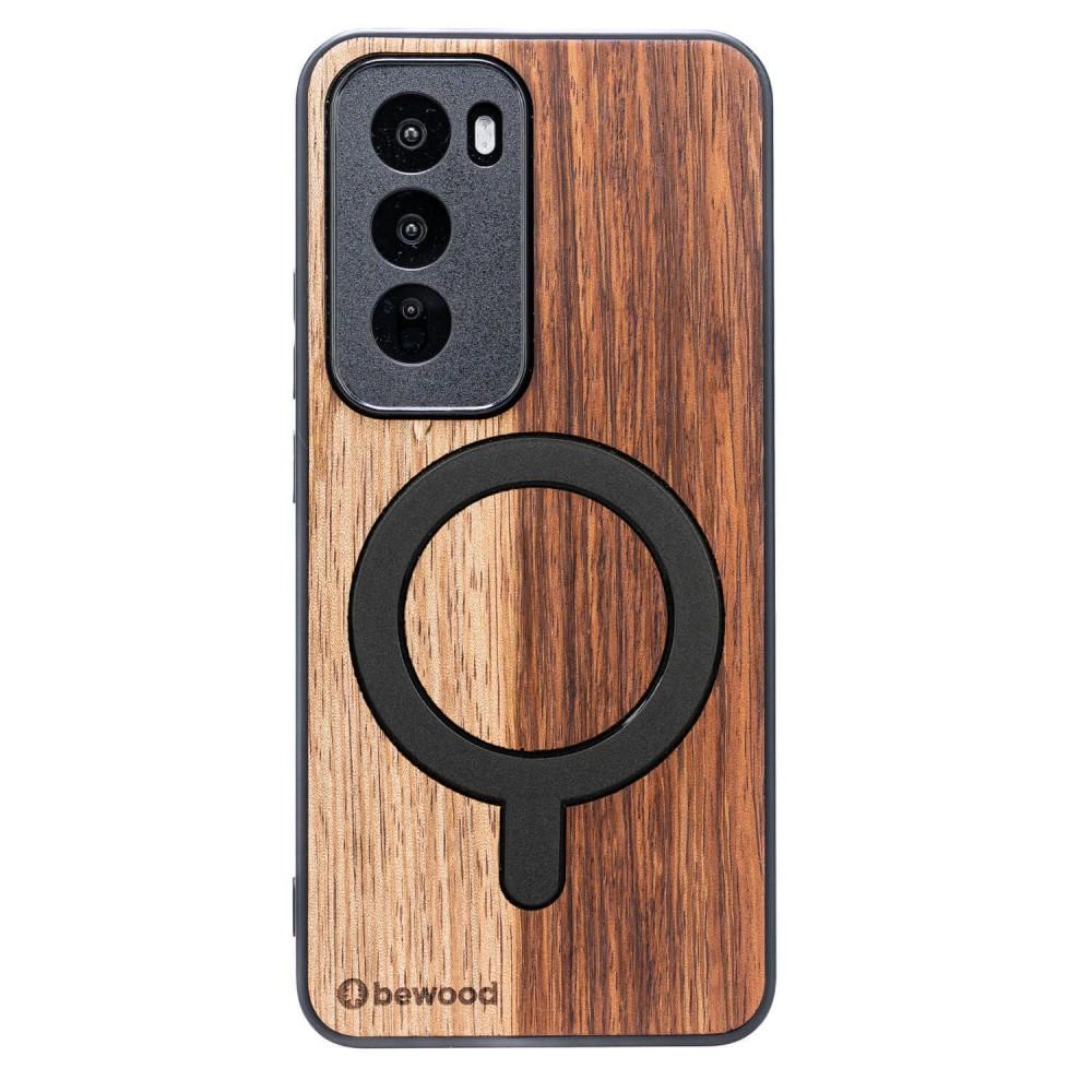 Bewood Wooden Case for Oppo Reno 12 Pro 5G Mango with MagSafe