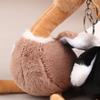 Niedlicher Strauß-Plüschtier, Cartoon-Anhänger, weiche gefüllte Puppe, Schlüsselanhänger, Rucksack, Auto, Tasche, Schlüsselanhänger, Dekor, Geschenk für Kinder
