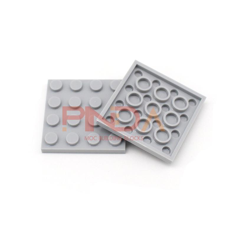 4x4 Dots Baseplate 10PCS Buiding Blocks 3031 DIY Classic Developing Educational MOC Bricks Bulk Parts Construction Set
