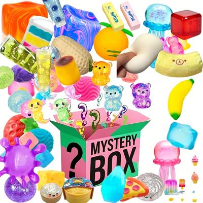 Cube Shaped Kawaii Cat Paw Mochi Squishy , Cute Food Squeeze Fidget Toy, Soft Foot Toy To Release Stress Easily