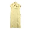 unused ROSE BUD×OKIRAKU 2WAY Long coat FREE beige Big silhouette Women Used
