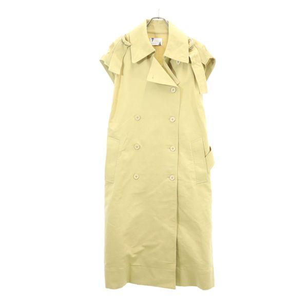 unused ROSE BUD×OKIRAKU 2WAY Long coat FREE beige Big silhouette Women Used