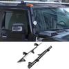 For Hummer H2 H3 2003-2009 Carbon Steel Car Windshield A-Pillar Spotlight Brackets LED Work Lights Mounts Holder Accessories