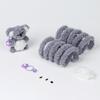 Colorful Chenille Stems Pipe Handmade Squirrel&Orangutan&Fox&Hedgehog Plush Twist Sticks DIY Material Package for Kids&Adult