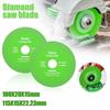 New 100X20X15mm Glass Cutting Disc 115X15X22.23mm Green Diamond Saw High Hardness Angle Grinder Ceramic Tile Jade