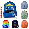 Roblox Rainbow Friends Robuster Polyester-Rucksack Schultasche Reise Weihnachtsgeschenk