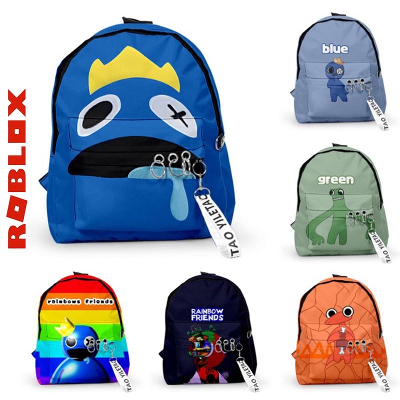Roblox Rainbow Friends Robuster Polyester-Rucksack Schultasche Reise Weihnachtsgeschenk