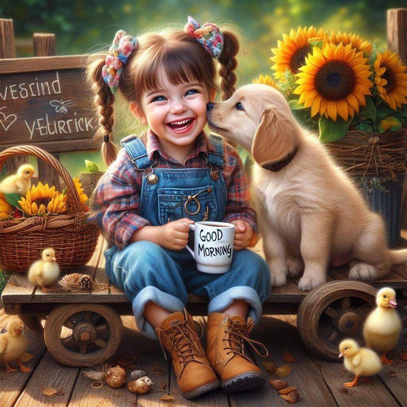 

Animal and Girl Full DIY 5D Round Drill Gem Art Diamond Painting Kits for Adults/Beginners Gift Idea Home Wall Decor 40x40cm
