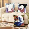D-Deltarune Cushion Cover Soft Short Plush Pillow Cover Smooth Cozy Texture Aesthetic Cushion Case Home Decor